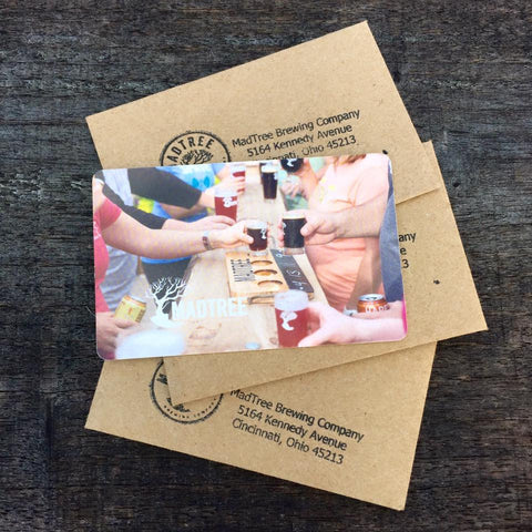 $50 MadTree Taproom Gift Card